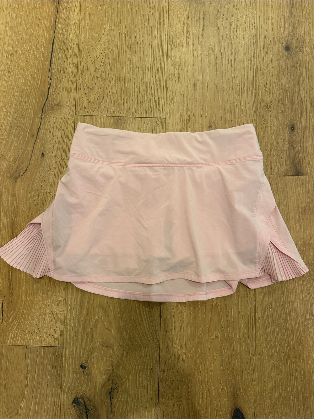 lululemon athletica pink pleated skort - tennis skirt